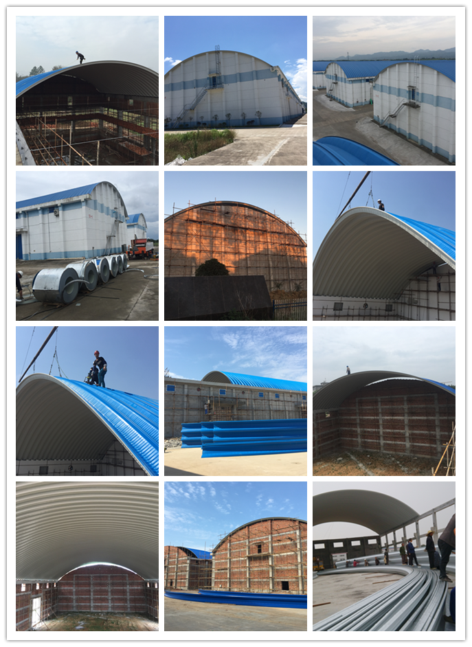 杰達(dá)鋼構(gòu)施工拱形屋頂經(jīng)驗豐富糧食儲備庫拱形屋頂設(shè)計 杰達(dá)鋼構(gòu)施工拱形屋頂經(jīng)驗豐富糧食儲備庫拱形屋頂設(shè)計