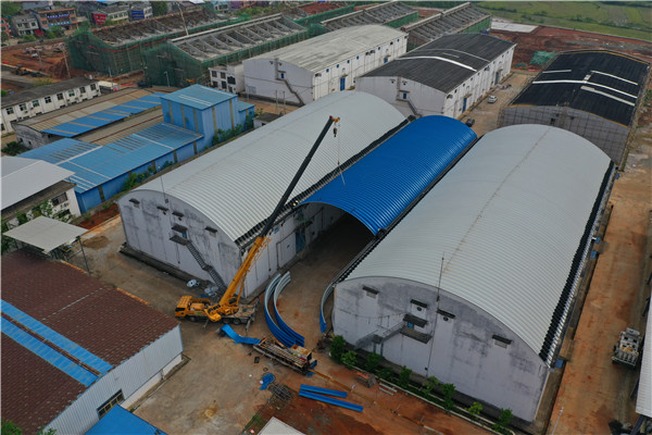 糧食儲(chǔ)備庫倉間罩棚拱形屋頂工程案例解析糧食儲(chǔ)備庫倉間罩棚結(jié)構(gòu)圖 糧食儲(chǔ)備庫倉間罩棚拱形屋頂工程案例解析糧食儲(chǔ)備庫倉間罩棚結(jié)構(gòu)圖